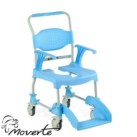 Silla de ruedas de baño con inodoro Moem 2 - moverte 