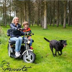 Afiscooter SE Asiento Doble para transportar a dos personas o para usuarios con sobrepeso Ortopedia moverte