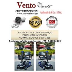 Scooter eléctrico Vento Medida configurable moverte.com 