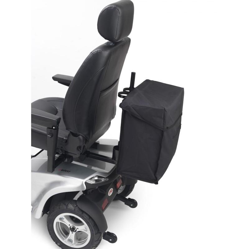 Bolsa trasera con porta bastones doble para scooter Galaxy y Tauro moverte.com 