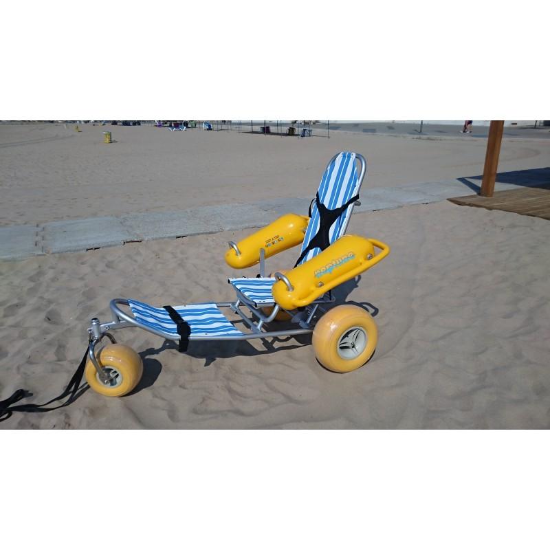 Silla anfibia discapacitados Neptune Comfort moverte.com 