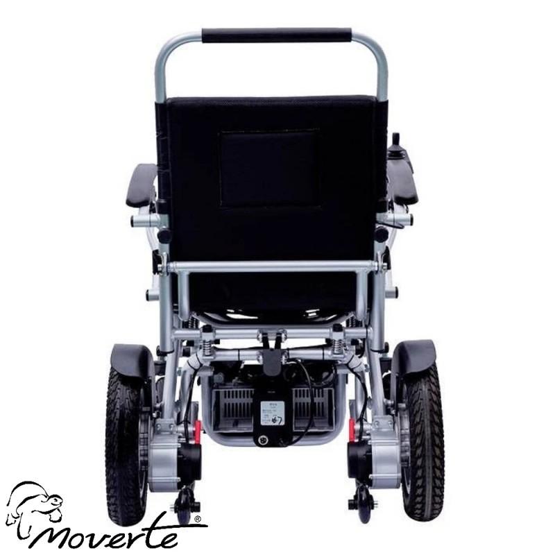 Vista trasera Silla eléctrica plegable ultraligera | Sorolla ortopedia moverte