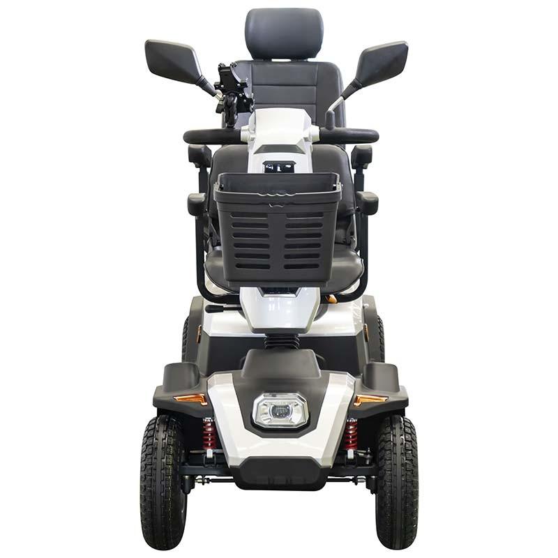 scooter-tajo-biplaza-blanco-vista-delantera-ortopedia-moverte