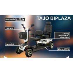 Scooter Eléctrico Salvatec Tajo Biplaza – Libertad de movimiento para dos moverte.com 