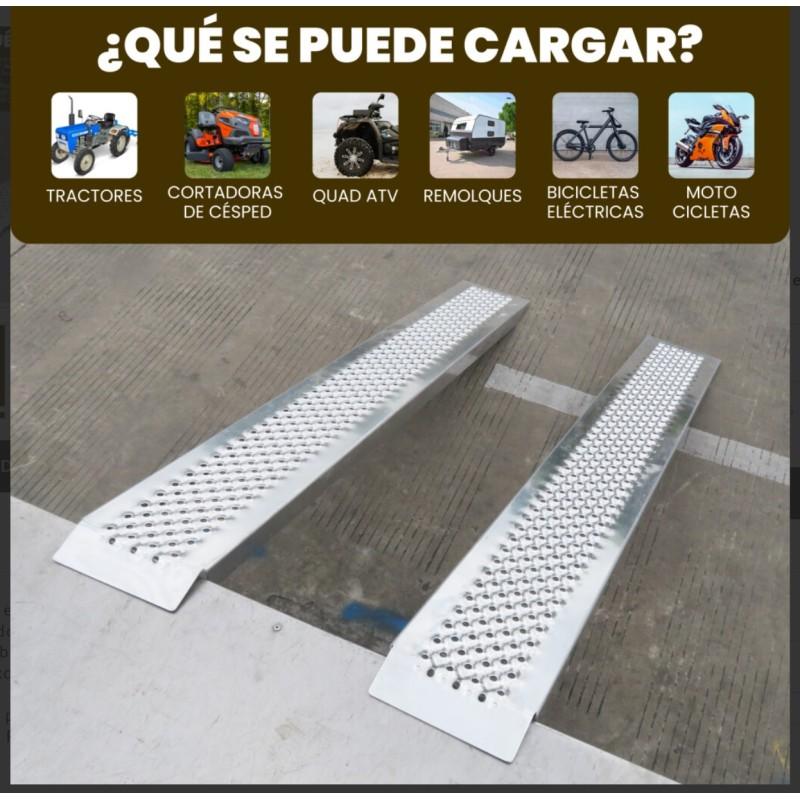 Rampa 2 carriles Peso máx. 1000 Kg. Largo 196 cm. moverte.com 