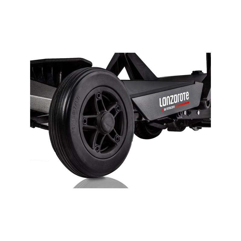 Scooter eléctrico Lanzarote: plegable y con amortiguación moverte.com