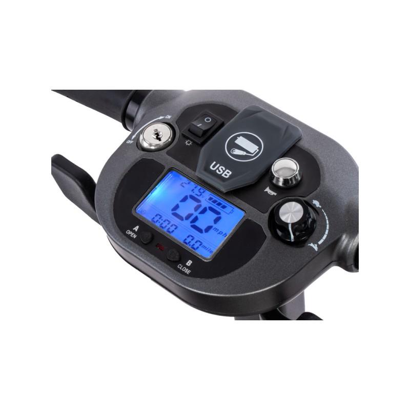 Scooter eléctrico Lanzarote: plegable y con amortiguación moverte.com