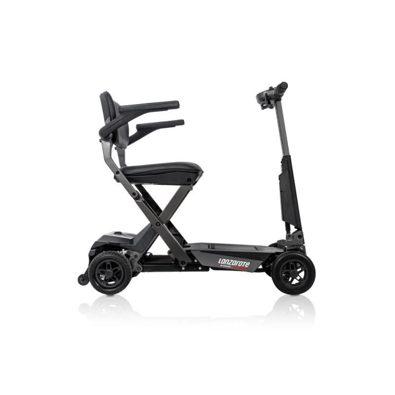 Scooter eléctrico Lanzarote: plegable y con amortiguación moverte.com