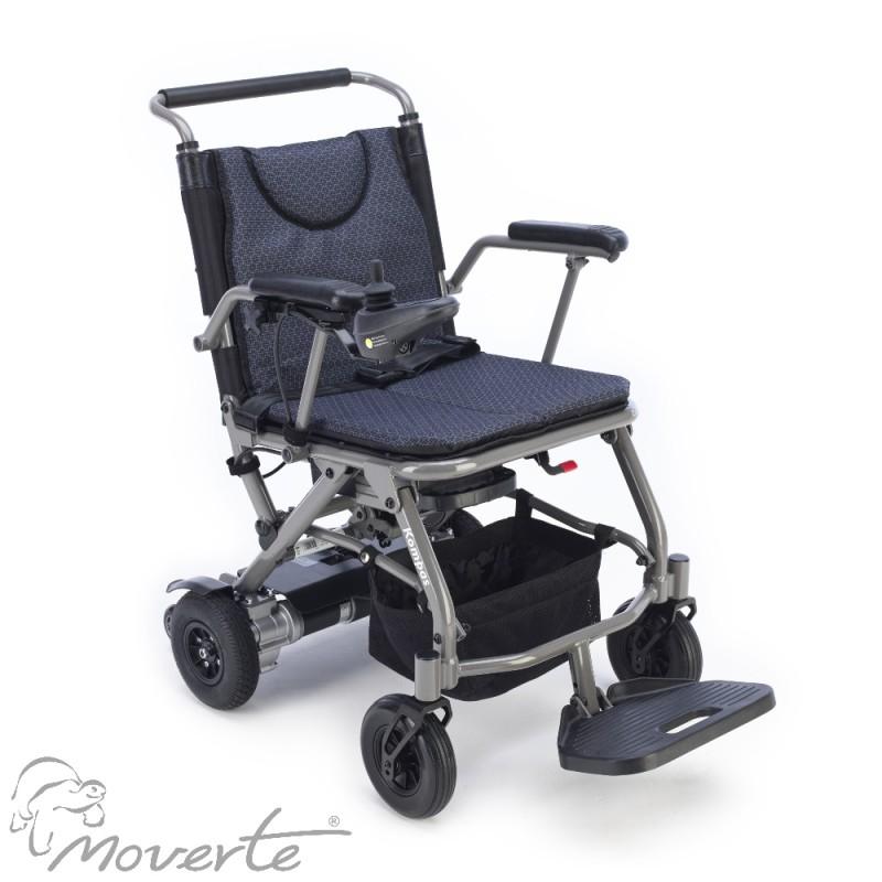 Silla eléctrica Invacare Kompas - plegable y ligera. moverte.com 