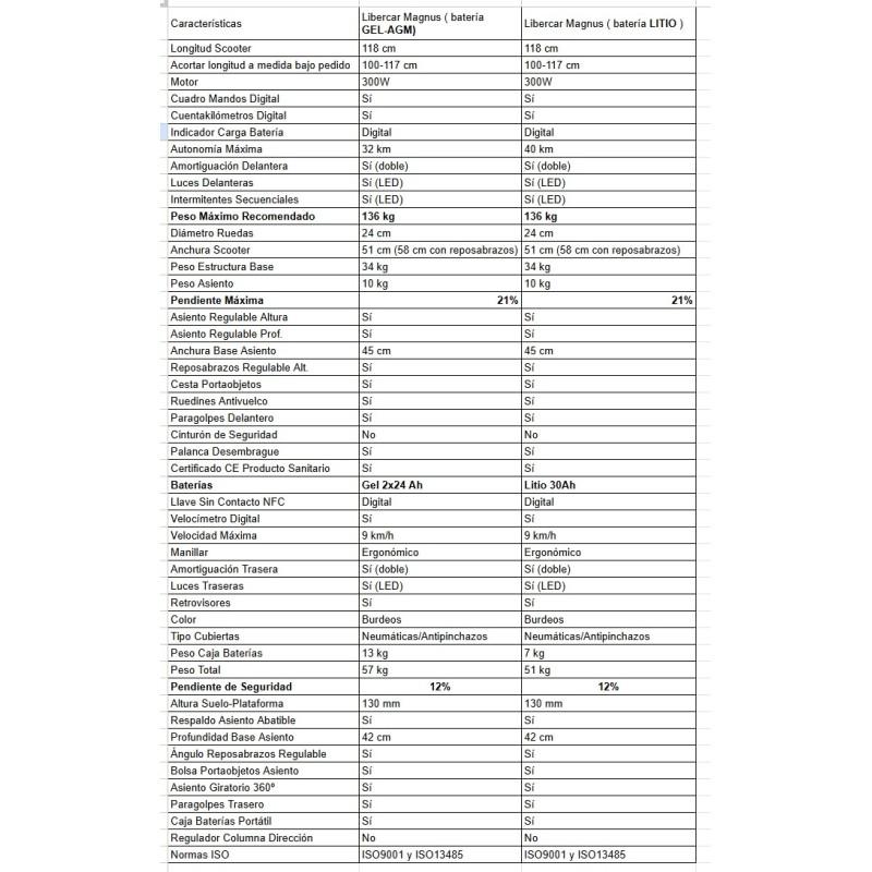 Scooter eléctrico MAGNUS con suspensión y llave NFC Contactless moverte.com 