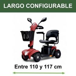 Scooter eléctrico MAGNUS con suspensión y llave NFC Contactless moverte.com 