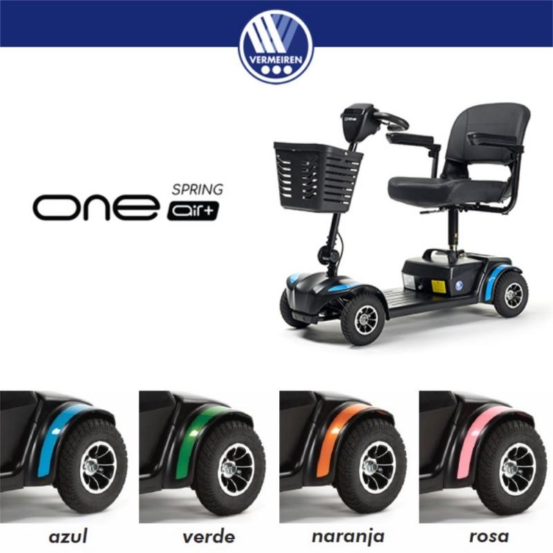 Scooter con suspensión y batería de litio One Air Spring moverte.com 