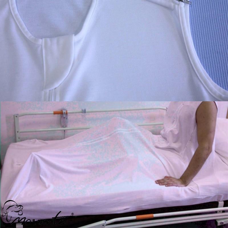sabana fantasma manga corta para inmovilizar personas con Alzheimer