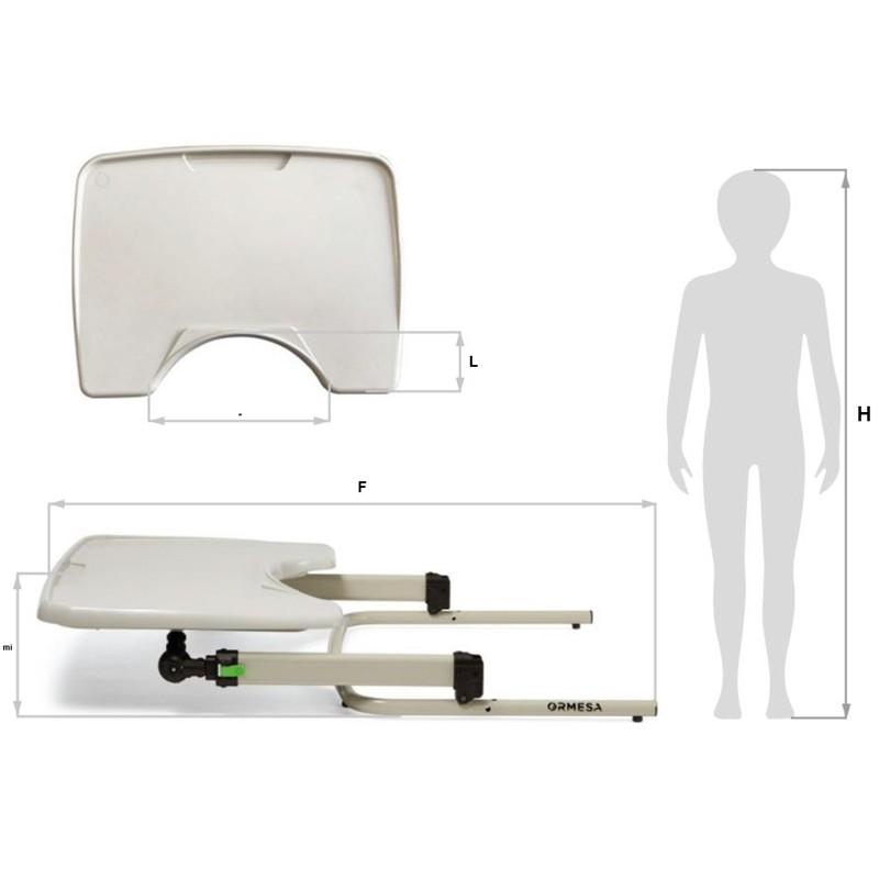 medida 2 mesa de trabajo Ormesa ortopedia moverte