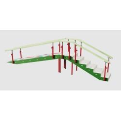 Escalera infantil con 6 escalones + rampa moverte.com 