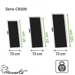 Medidas rampa antideslizante de aluminio RAMPY moverte.com