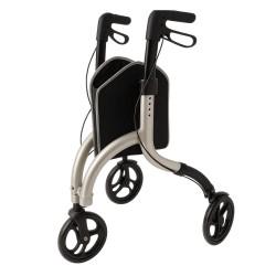 Rollator plegable de aluminio 3 Ruedas - moverte