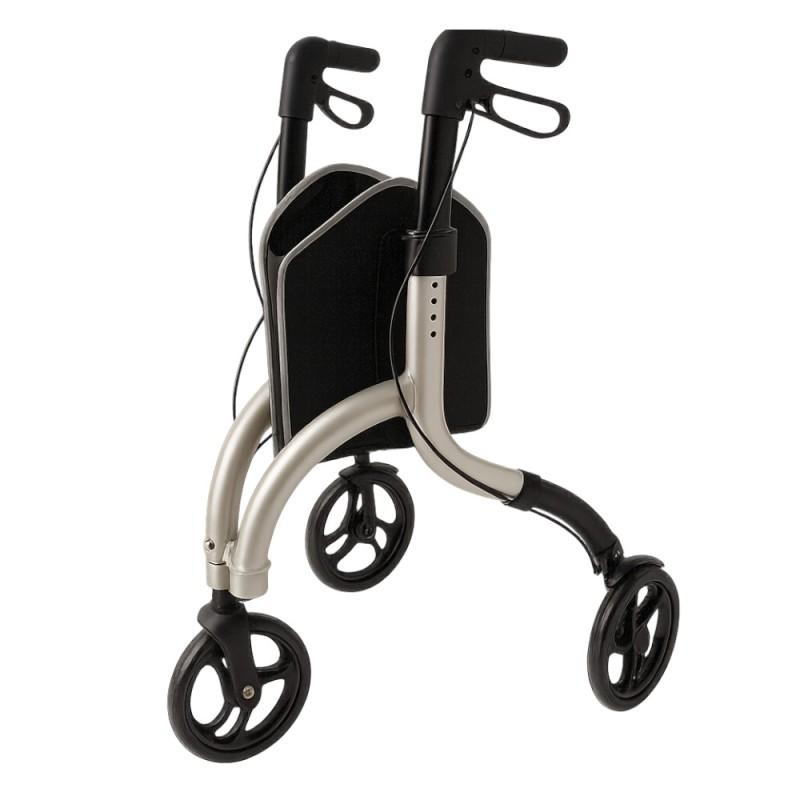 Rollator plegable de aluminio 3 Ruedas - moverte