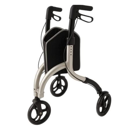 Rollator plegable de aluminio 3 Ruedas - moverte