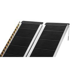 Rampa aluminio de 274 cm antideslizante moverte.com 