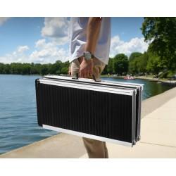 Rampa aluminio de 274 cm antideslizante moverte.com 