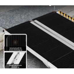 Rampa aluminio de 274 cm antideslizante moverte.com 