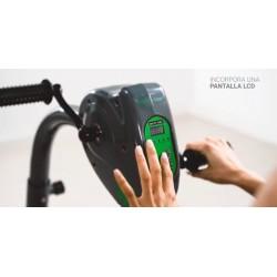 Pantalla pedalier eléctrico manos y piernas