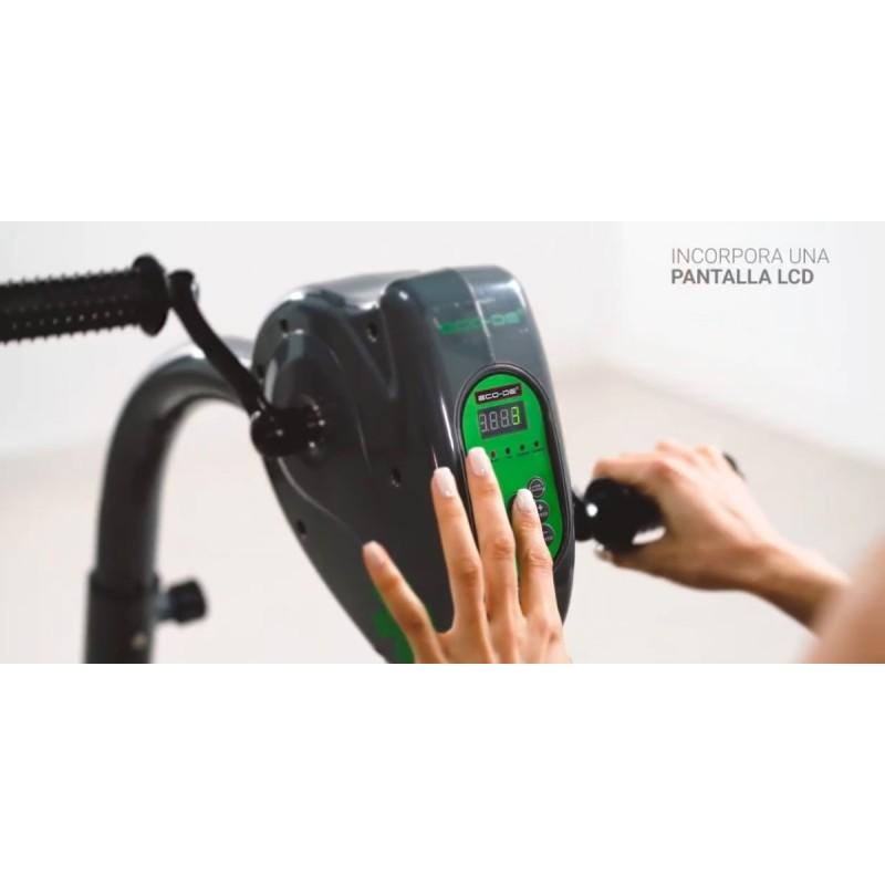 Pantalla pedalier eléctrico manos y piernas