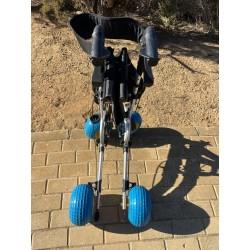 Andador de playa con asiento City moverte.com 