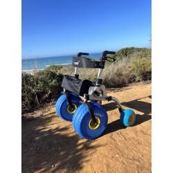 Nuevo andador con asiento y ruedas “CITY BEACH PLUS” moverte.com 