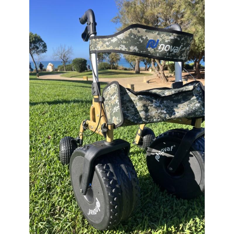 Nuevo rollator para adultos MILITARY moverte.com 