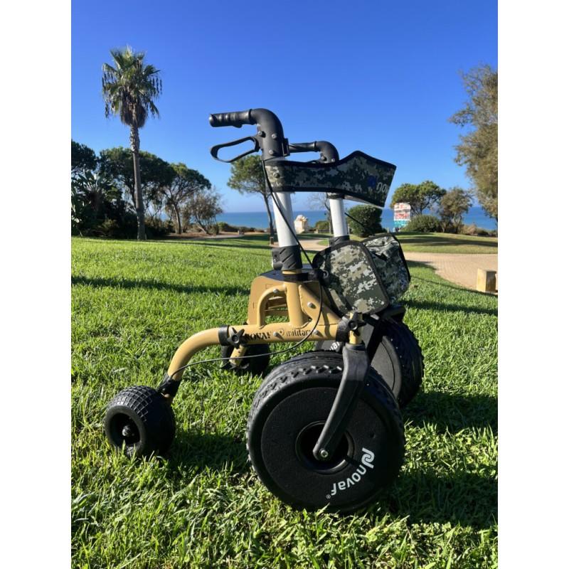 Nuevo rollator para adultos MILITARY moverte.com