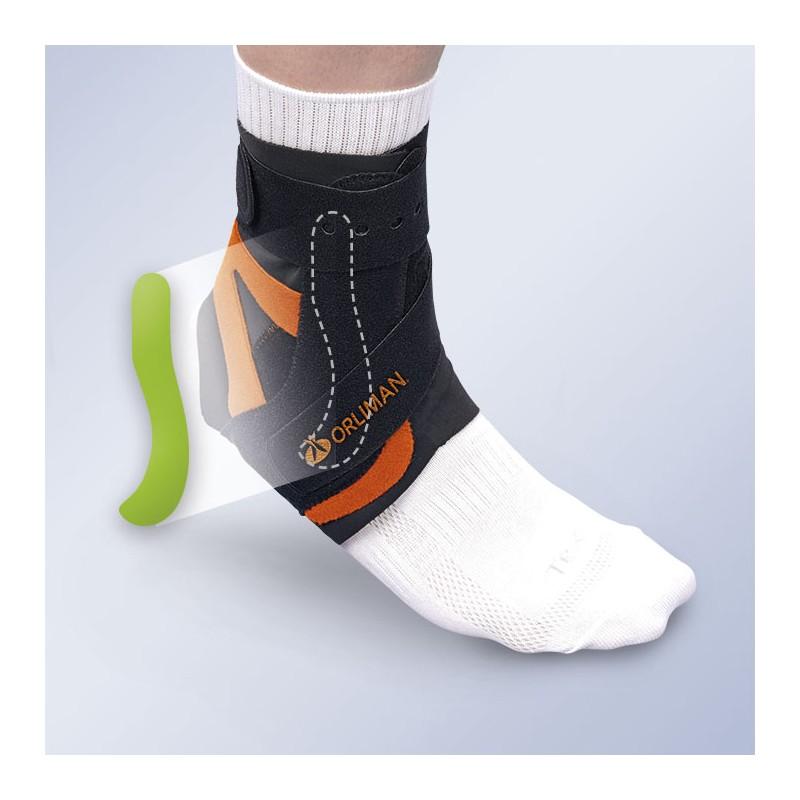 Tobillera con férula estabilizadora medio-lateral Alttex EST-091 de Orliman moverte.com 