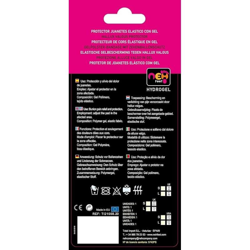 Protector de juanetes con gel moverte.com 