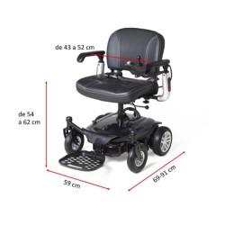 Silla eléctrica desmontable ECLIPSE RIVER moverte.com 