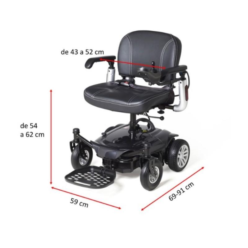 Silla eléctrica desmontable ECLIPSE RIVER moverte.com 