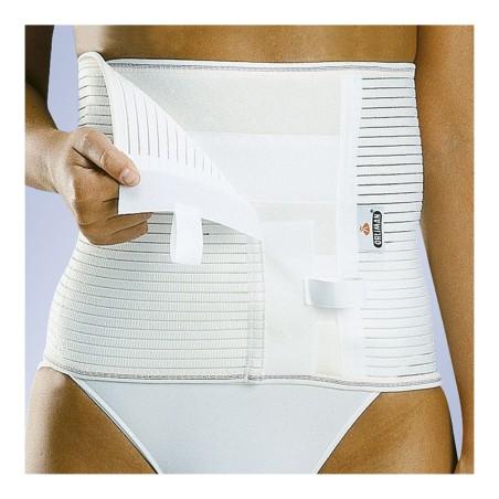 Faja elástica abdominal blanca de 24 cm BEB-240 moverte.com 