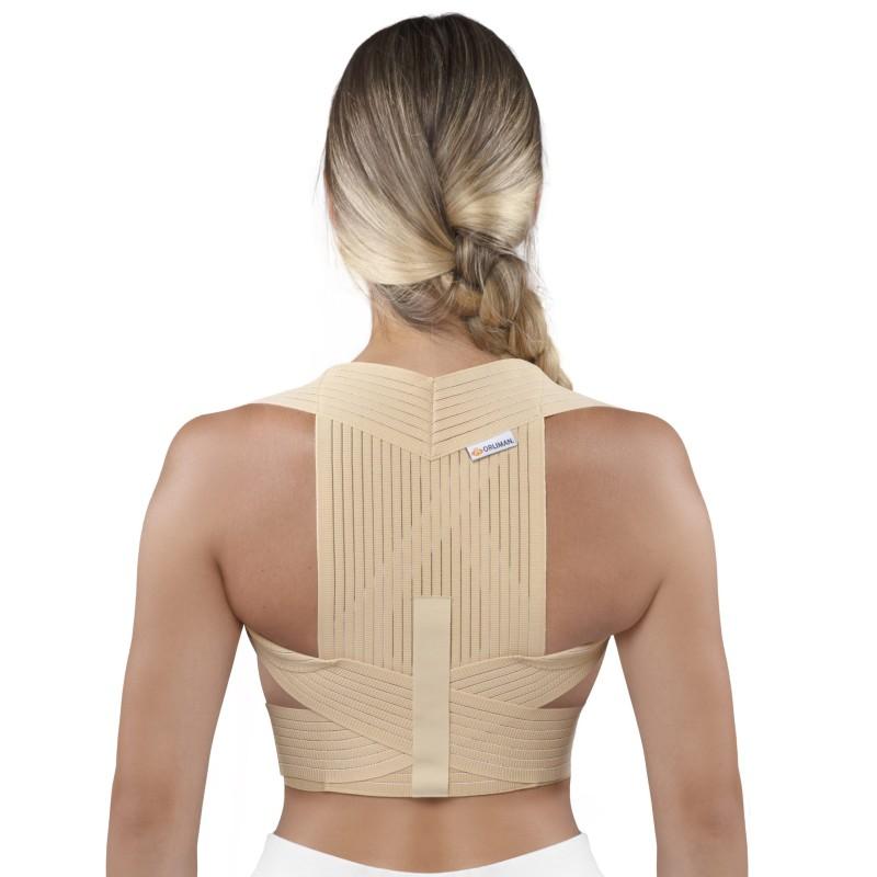Espaldera transpirable para corrección postural ET-210 moverte.com 