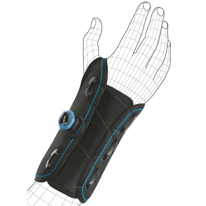 Muñequera semirrígida con férula palmar FIXQUICK powered by BOA® BCS50 moverte.com 