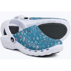 Zueco sanitario estampado ODEN PRINT MEDICAL moverte.com 