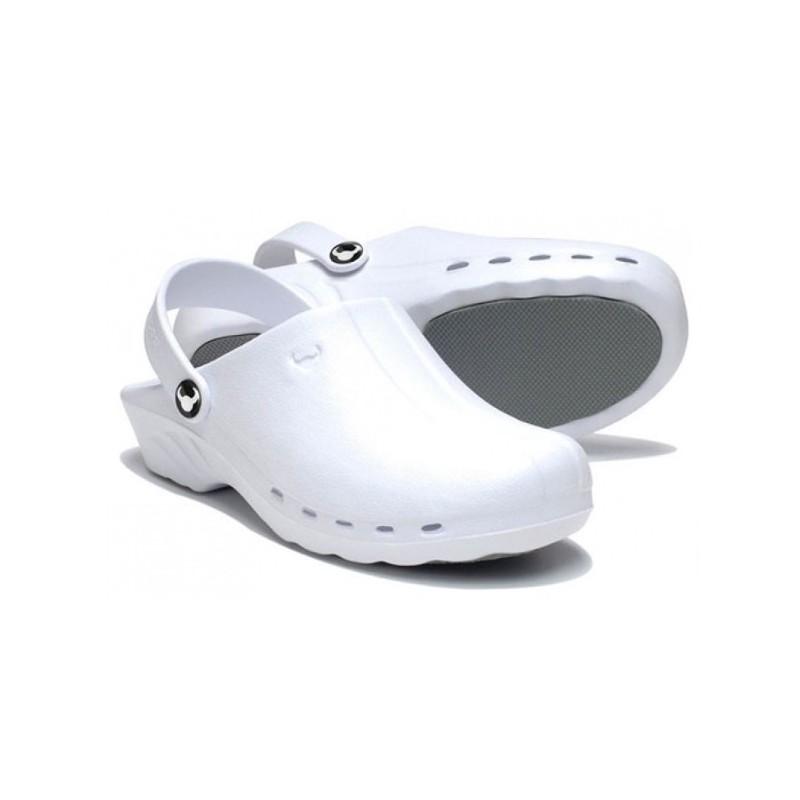 Zueco sanitario ligero blanco ODEN moverte.com 