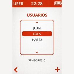 Receptor Alet-It con pantalla de programación moverte.com 