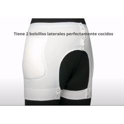 Protector de cadera con abertura en piernas SUPRIMA moverte.com 