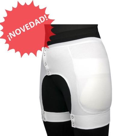 Protector de cadera con abertura en piernas SUPRIMA moverte.com 