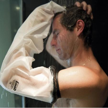 Protector impermeable de escayola o vendaje para brazo entero modelo LIMBO moverte.com 