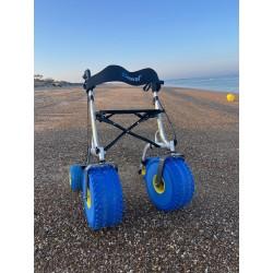 Rollator con asiento para playa “CITY BEACH” moverte.com 