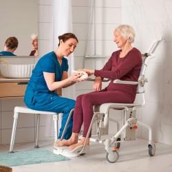 Silla con ruedas para ducha y wc MOBIL 2 moverte.com 