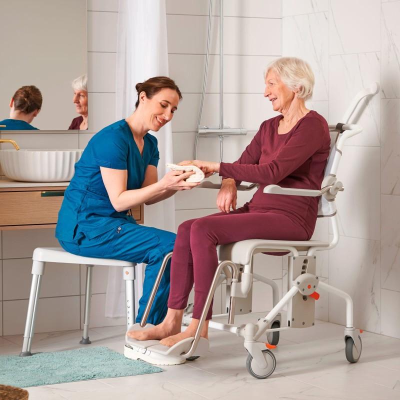 Silla con ruedas para ducha y wc MOBIL 2 moverte.com 