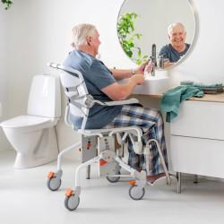 Silla con ruedas para ducha y wc MOBIL 2 moverte.com 