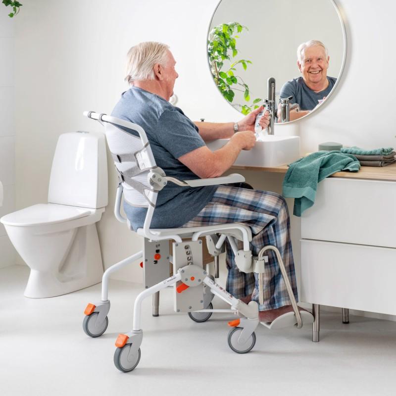 Silla con ruedas para ducha y wc MOBIL 2 moverte.com 